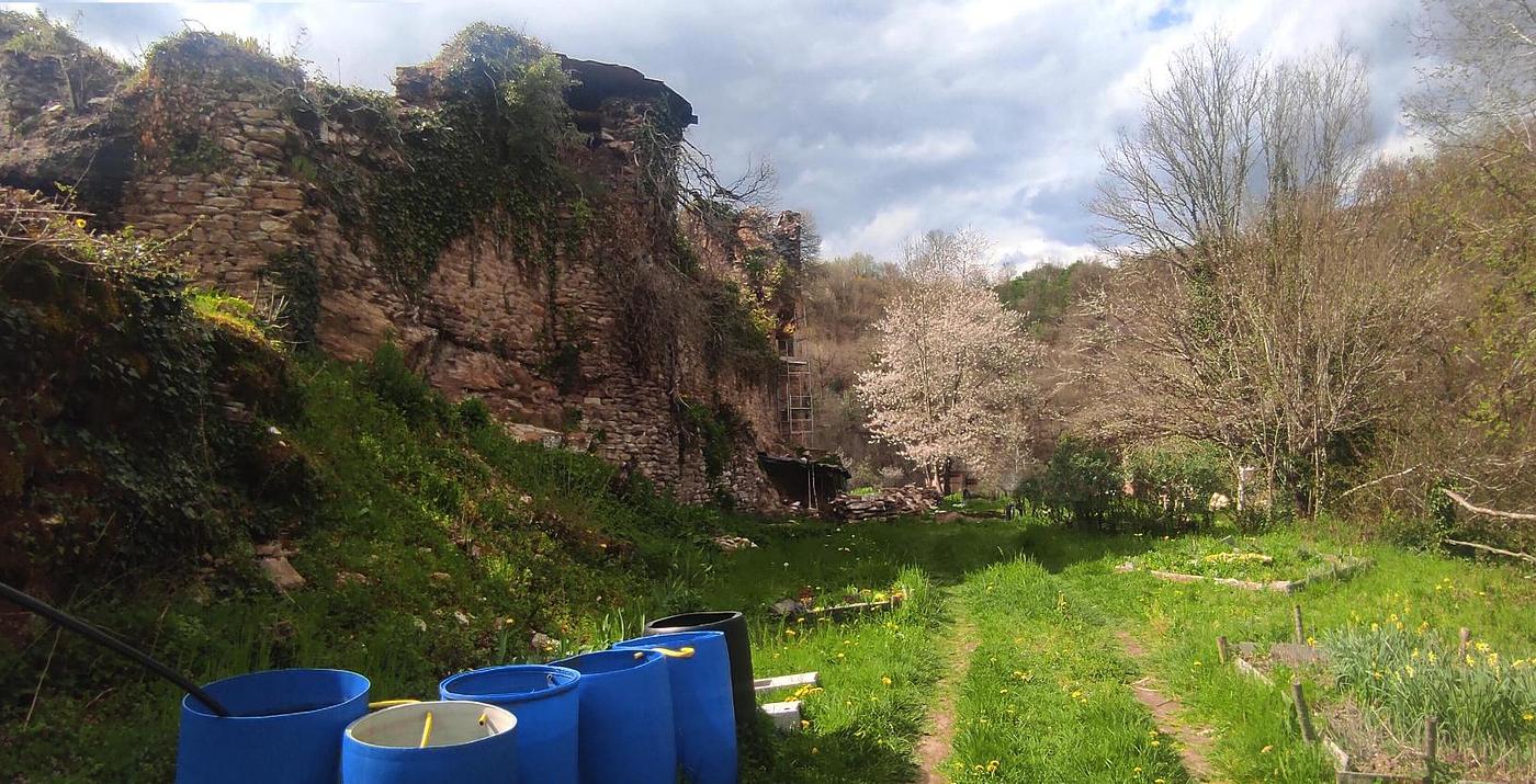 Rénovations sol de la salle des gardes