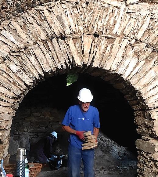 Les travaux aux chateaux