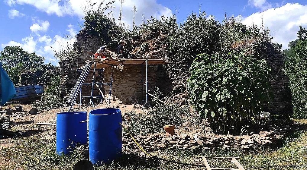 Les travaux aux chateaux