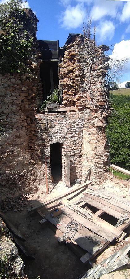 Les travaux aux chateaux